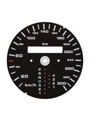 Fondo per conversione tachimetro da miglia a km/h di Porsche 993 e 964