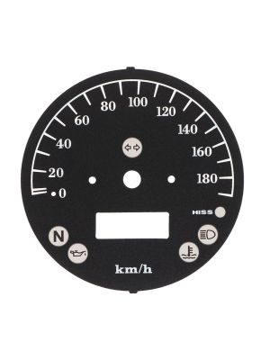Honda VT750C Shadow 750 instrument cluster gauge face