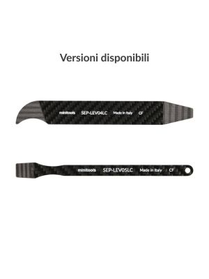 Versioni disponibili leve in fibra di carbonio