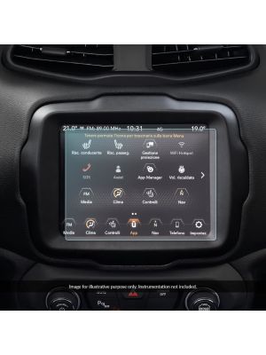 Protective glass for Jeep, RAM, Chrsyler and Dodge sat nav display
