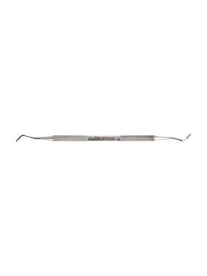 Dual-ended stainless tool with knurled grip for precision PCB repair