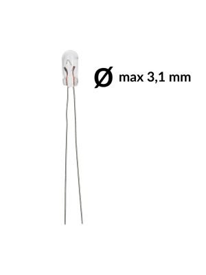 Mini - Micro lampadina ad incandescenza T1 115mA 5V