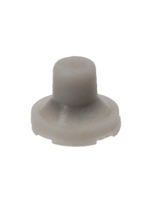 Bottone rotondo in silicone con contatto in gomma conduttiva