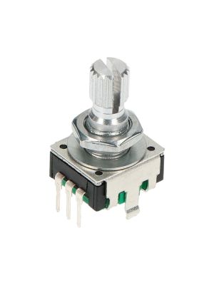 Encoder di ricambio per apparecchiature elettroniche. Dimensioni: 12,4x13,4x21,5h mm