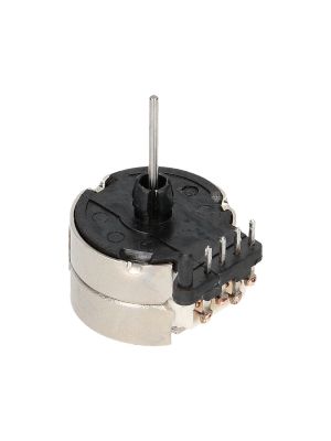 Replacement pointer motor useful to repair the needles of several Audi, Citroën, Fiat, Iveco, Maserati, Peugeot and Volkswagen Magneti Marelli instrument clusters