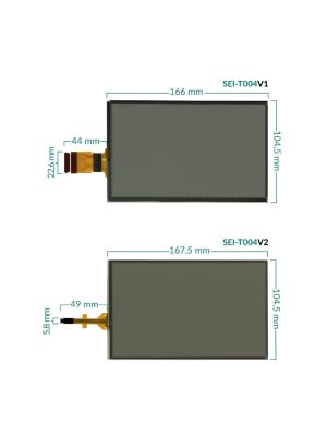 Touchscreen per schermo autoradio / navigatore Peugeot 208 e 2008