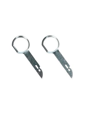 Pair of Becker car radio release keys for Audi / Mercedes / Volkswagen 