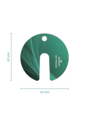 Protective disc for instrument panels gauge faces - 10 pcs pack
