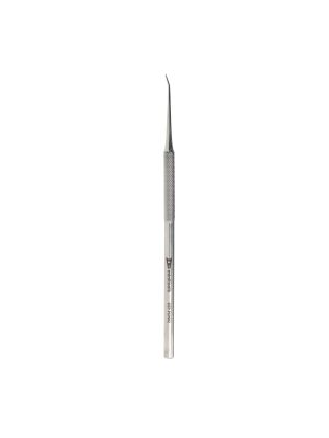 Angled tip steel probe