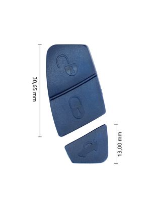 Gommini blu per chiavi Fiat e Lancia (30,65 + 13mm)