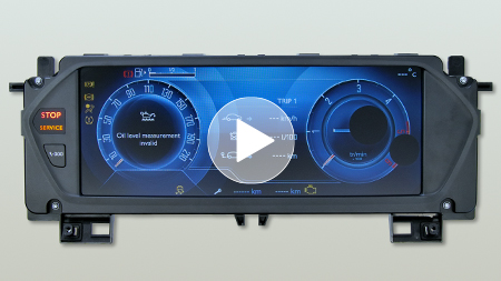 How to repair Citroën C4 Picasso and C4 Spacetourer digital instrument clusters with SEI-DISP411 replacement display