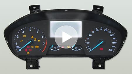 Come riparare i contachilometri Ford con display guasto utilizzando il ricambio SEI-DISP382