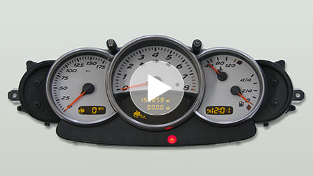 Come riparare il quadro strumenti della Porsche Boxster 986 con display LCD illeggibili e pixel difettosi con il kit di ricambio Minitools SEPDISPKIT-88-91DX-91SX